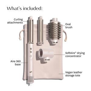 AIRE 360 Ceramic Air Styler Blowout Kit - USED ONCE